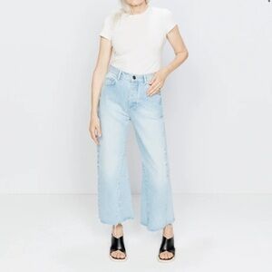 Raey Insert flare organic cotton-blend jeans